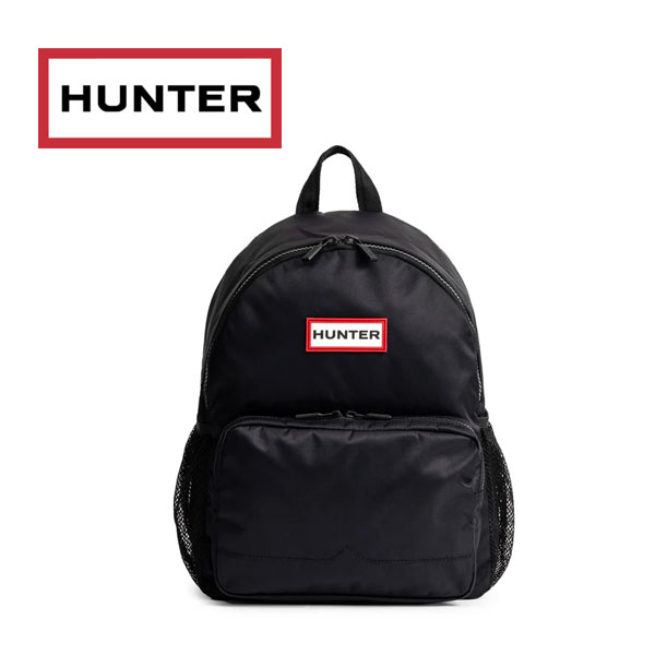 HUNTER ハンター ナイロン クラシック バックパック デイリー 旅行 普段使い カジュアル シンプル 機能 撥水加工 ブラック UBB3630KBM