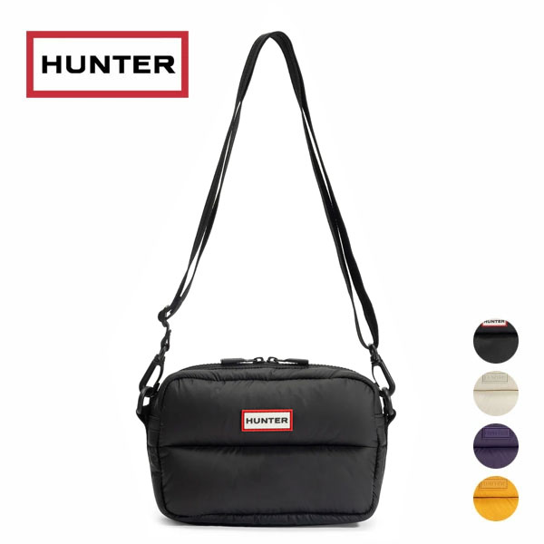 HUNTER ハンター イントレピッド エクストラ パフド クロスボディ 軽量 小物  デイリー コンパクト ショルダー旅行 耐久性 耐水性 UBX5514KBM