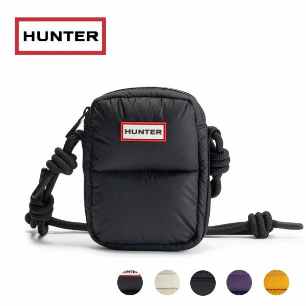 HUNTER ハンター イントレピッド エクストラ パフド フォンポーチ 軽量 デイリー コンパクト 小物 旅行 耐久性 耐水性 UBX5515KBM