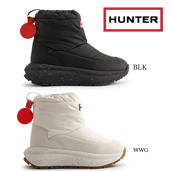 ハンター　レディース　スノーブーツ　25cm UK6 国内正規品 HUNTER ハンター ユニセックス ハンター グリップ ショート