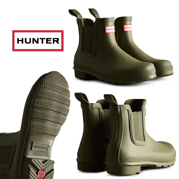 HUNTER ハンター レディース オリジナル チェルシー ブーツ 防水 レインシューズ プレイシューズ WFS2078RMA_2