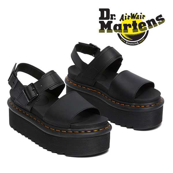 Dr.Martens ドクターマーチン VOSS QUAD サンダル ストラップサンダル ブラック レディース 26725001