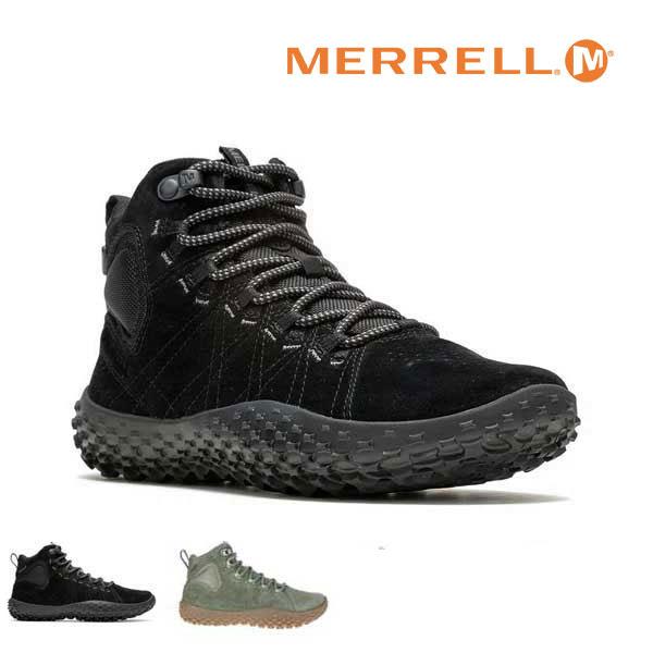 メレル MERRELL WRAPT MID WATERPROOF ラプト ミッド ウォータープルーフ ウィメンズ Barefoot ベアフットシューズ Barefoot Hike ベアフット ハイク シューズ スニーカー