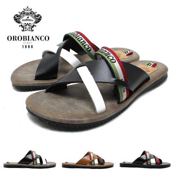OROBIANCO オロビアンコ HASHIBA　サンダル メンズ レザー サンダル 高級 ブランド 本革 日本製の通販は