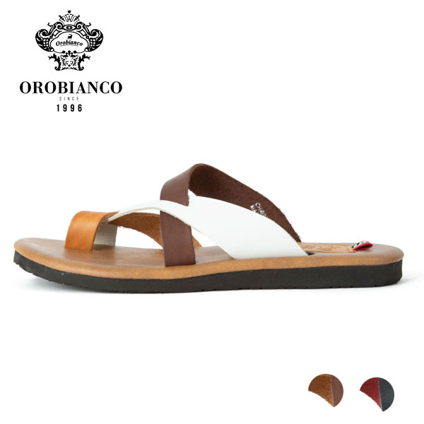 OROBIANCO オロビアンコ CHAYA2 カラーコンビサンダル メンズ レザー サンダル 高級 ブランド 本革 日本製