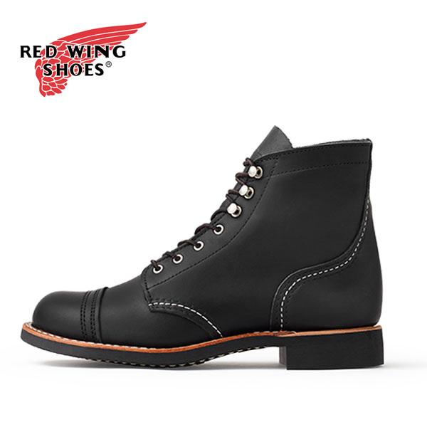 REDWINGJAPAN正規品 レッドウィング RW3366  アイアンレンジャー Iron Ranger ブラック「バウンダリー」  レザー 本革 レディースライン