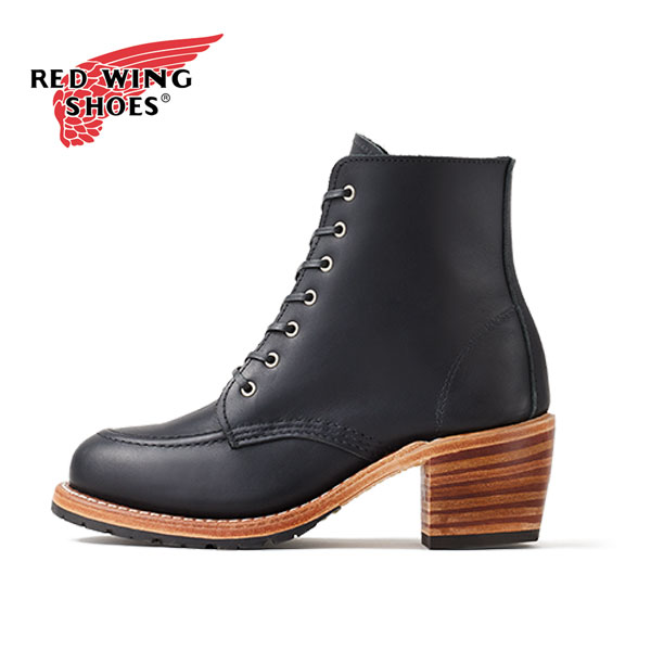 REDWINGJAPAN正規品 レッドウィング RW3405 クララ Clara ブラック「バウンダリー」  レザー 本革 レディースライン