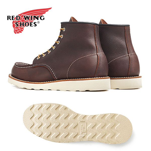 REDWINGJAPAN正規品 レッドウィング RW8138 6インチ クラシックモック 6-inch Classic Moc ブライアー「オイルスリック」 レザー 本革_2