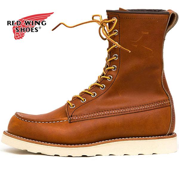■REDWINGJAPAN正規品■レッドウィングRW877 クラシックワーク 8インチ モックトゥ オロレガシーレッドウイング/モカシン/アイリッシュセの通販は 40,505円