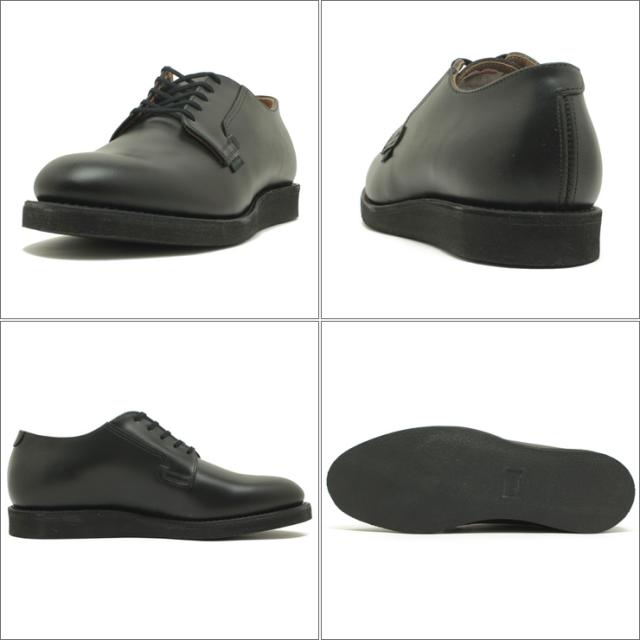 ■REDWINGJAPAN正規品■レッドウィングRW101 ポストマン オックスフォード ブラック“シャパレル” レッドウイング/ローカット/サービス