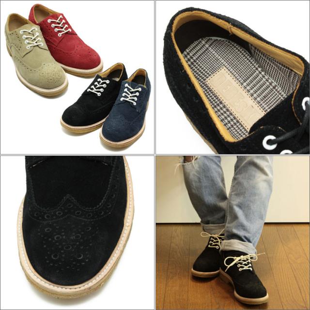 □サイズ交換無料□DEDEsKEN/デデスケン クレープソール・スエード