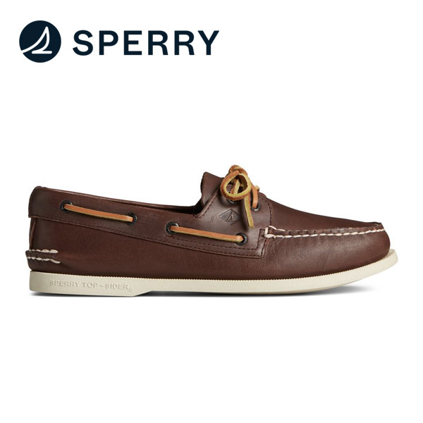 SPERRY スペリー SPERRY スペリー オーセンティックオリジナル(AO) ツーアイ メンズ レザー ボートシューズ トップサイダー ローファー モカシン クラシックブラウン 0195115