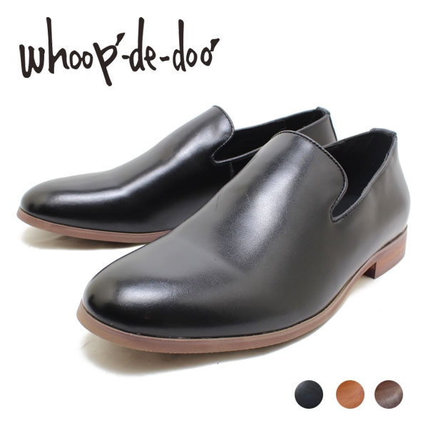 フープディドゥ whoop-de-doo 24612029 歌舞伎フィニッシュオペラスリッポン ビジネスシューズ かぶき染め 本革 定番 ビジネス ドレス 紐靴 革靴 仕事用 メンズ whoop'-de-doo'