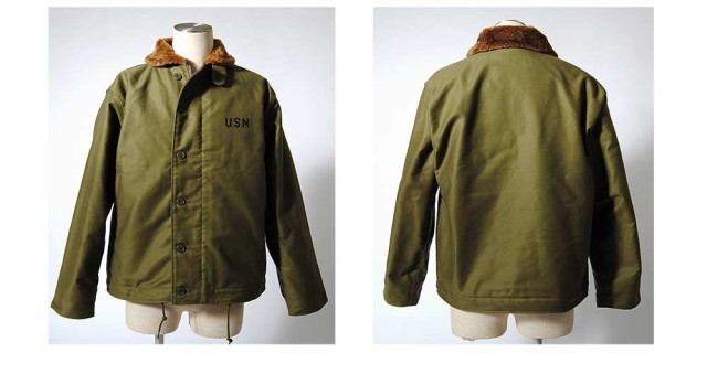 N-1 デッキジャケット ジャケット U.S.NAVY 米海軍 米軍 メンズ 裏起毛