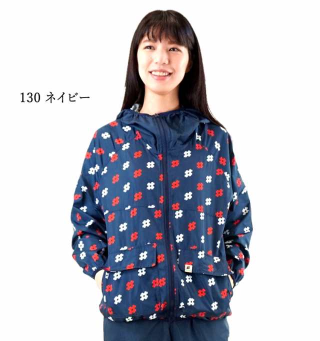MONKUWA ウィンドブレーカー 青臭 Lサイズ ネイビー
