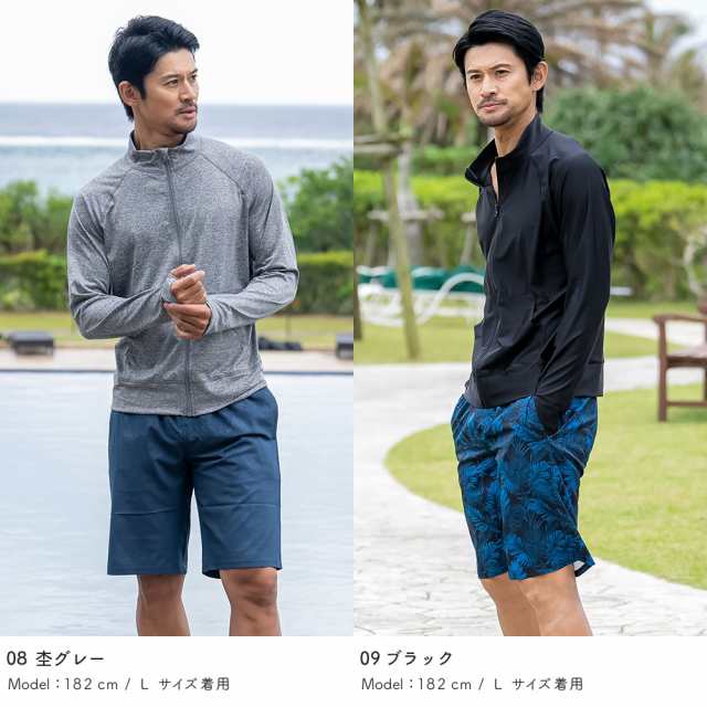 美品 バスマニア Leopard Logo UVラッシュショーツ Mサイズ