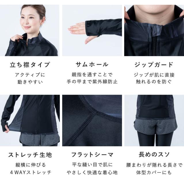 一点でバカンス準備OK★INDI SLIMラッシュガード上下セット_4色 一点でバカンス準備OK☆INDI SLIMラッシュガード上下セット_4色