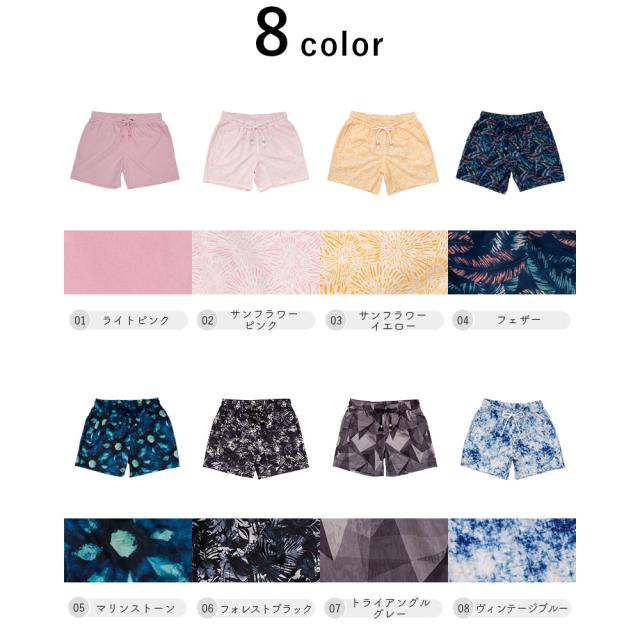 muta MARINE レディース 水着 サーフパンツ ブルー 総柄 muta