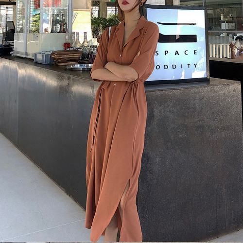 シャツワンピース 白 シャツワンピース ロング丈 マキシ 長袖 白 ロングシャツワンピース 体型カバー パフスリーブ レディース 前あきワの通販はau Pay マーケット Sunny Place