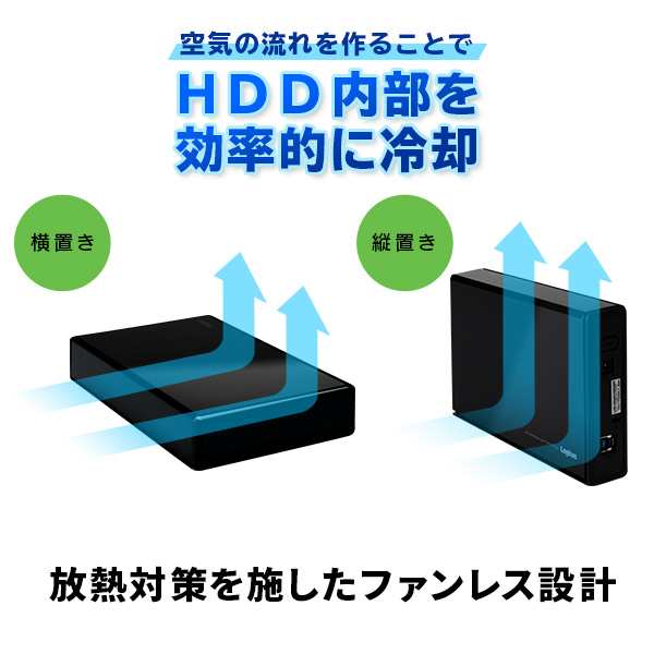 東芝レグザ タイムシフトマシン対応 TV録画専用 外付けハードディスク