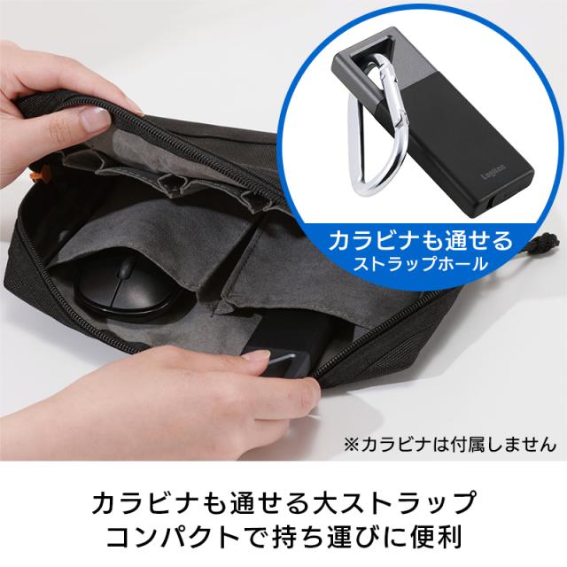 SSD 外付け 2TB ポータブル iPhone USB HDD スティック Type-C PS5 高速 R,W:1700MB/s USB20Gbps 耐衝撃 防塵防滴LMD-PBV200UC