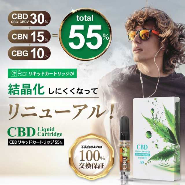 CBD リキッド 55% カートリッジ 内容量1ml CANNACREATE 高濃度 ブロードスペクトラム テルペン豊富 CBDペン cbd vape  CBD 電子タバコ ベイプ cbdカートリッジ アントラージュ アトマイザー カンナクリエイト ヘンプ HEMP vape 電子タバコ スイス産  (TR)の通販はau PAY ...