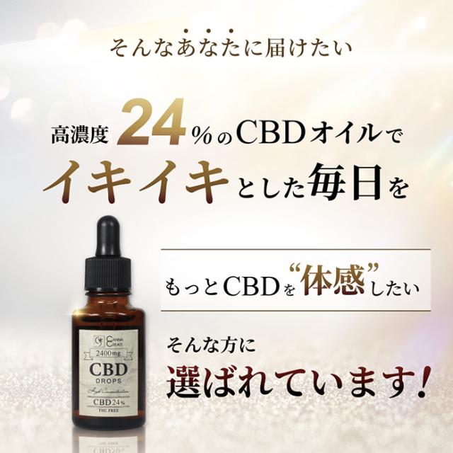 CBD オイル 10g 高濃度 24% CBD2400mg 高品質 ディスティレート