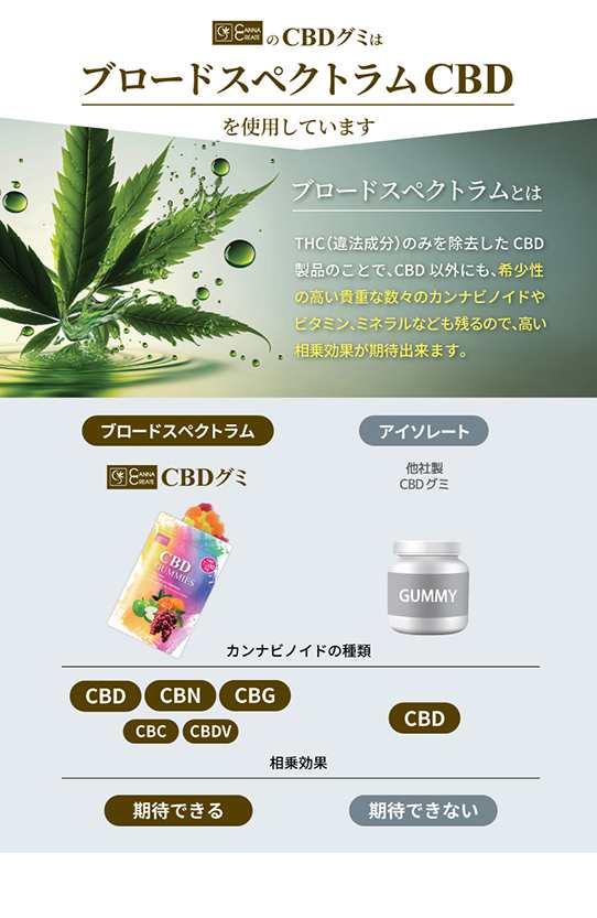 高濃度 CBDグミ】９粒 CBD360mg 1粒CBD40mg CBD CBN CBC CBG CBDV