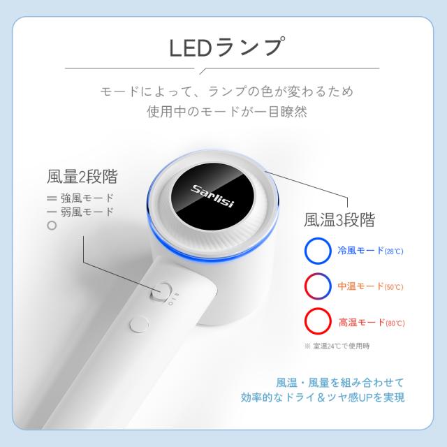 ドライヤー 大風量 1200W 速乾 2億サロン級 マイナスイオン ヘア