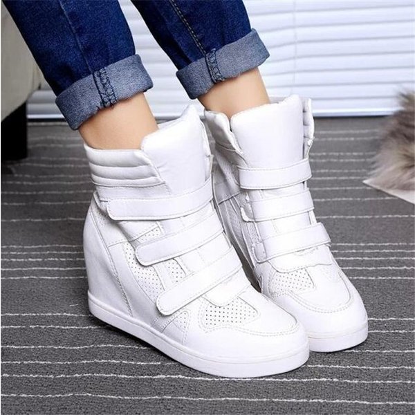 厚底 スニーカー インヒールスニーカー インヒール レディース インソール ハイカットスニーカーハイヒール 黒 大きいサイズ ヒールコスの通販はau Pay マーケット Ashley セール開催中