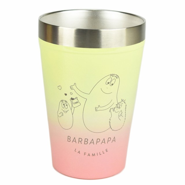 バーバパパ Barbapapa ステンレス タンブラー コップ 保温 保冷 510ml カップホルダー 大容量 おしゃれ キャラクター ブランド レディーの通販はau Pay マーケット オパビニア