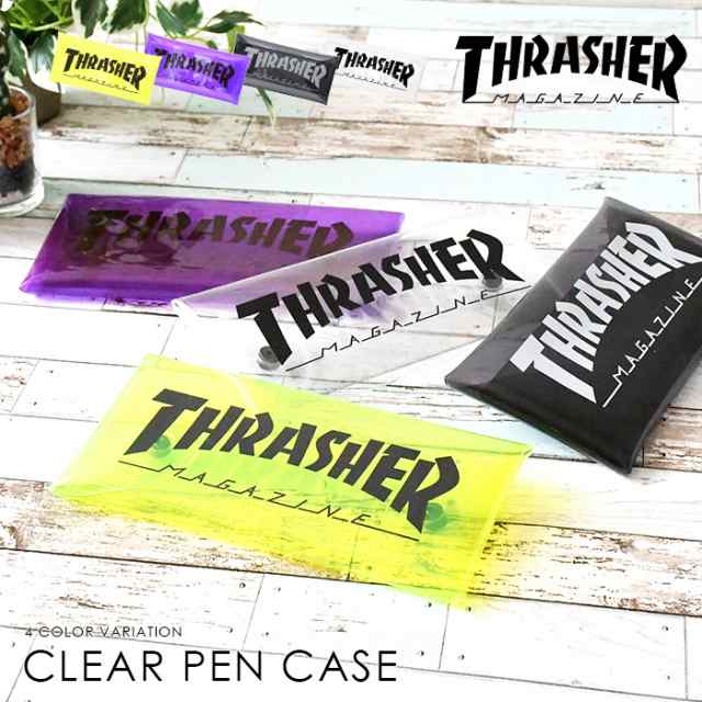 THRASHER スラッシャー PVC クリア クリアペンケース ペンケース 筆箱