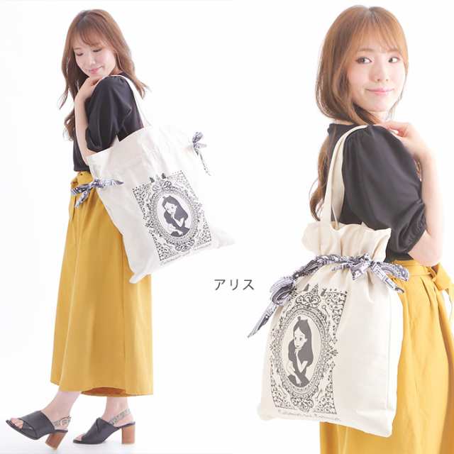 DISNEY ディズニー トートバッグ 巾着バッグ 鞄 トート totebag