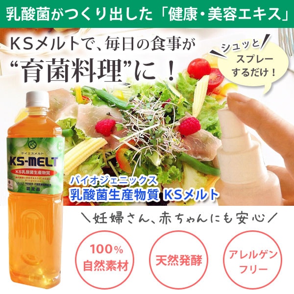 乳酸菌生産物質 KSメルト KS-MELT（ケーエスメルト）（2L）【KS西日本】【いつでもポイント5倍】【送料無料】_1
