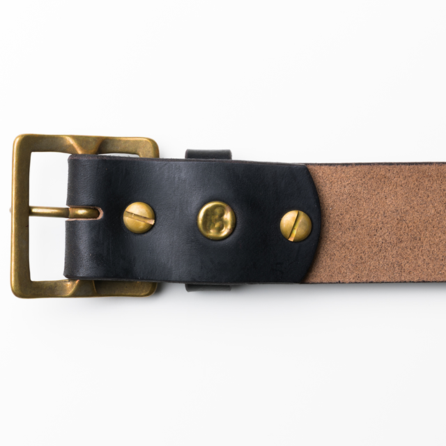 ベルト メンズ 本革 クロムエクセル 40mm幅ギャリソンベルト