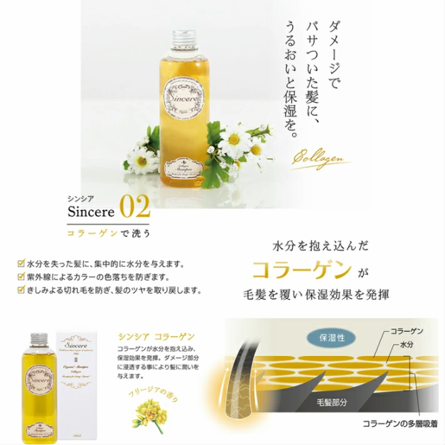 エイジングケアシャンプー シンシア sincere01 sincere02 Sincere シリコンフリー シャンプー ノンシリコンシャンプー ケラチン  コラーゲン ヘマチン ケラチン コラーゲン 配合 シャンプー モチサラシャンプー K KSP オーガニック 植物エキス 宮崎化学の通販はau PAY  ...