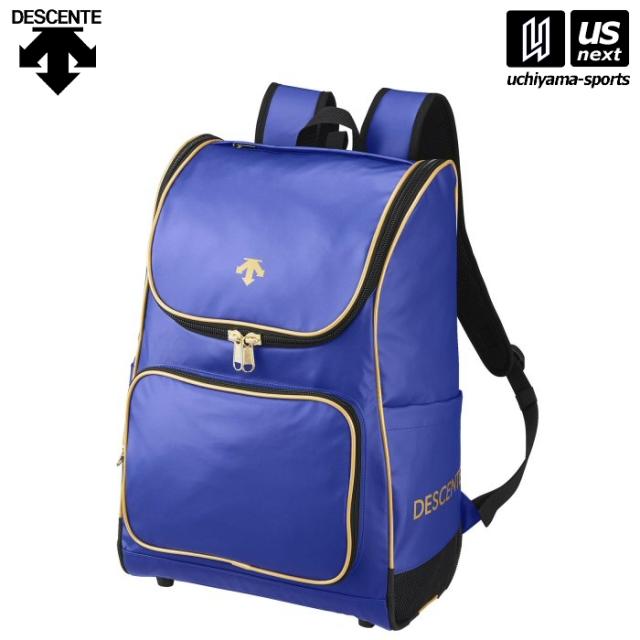 デサント DESCENTE DB4FBP00U 野球 バックパック BLGD ブルー×ゴールド  沖縄配送不可 [取り寄せ][自社](メール便不可)