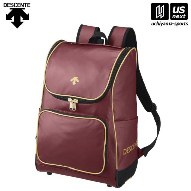デサント DESCENTE DB4FBP00U 野球 バックパック WRGD レッド×ゴールド  沖縄配送不可 [取り寄せ][自社](メール便不可)