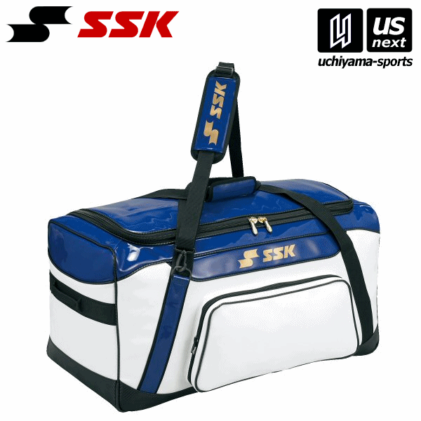 【物価高応援クーポン配布中】エスエスケイ 野球 ヘルメット兼キャッチャー用具ケース BH9001 (1063)ホワイト×Dブルー 2025年継続モデル 沖縄配送不可 [取り寄せ][自社](メール便不可)