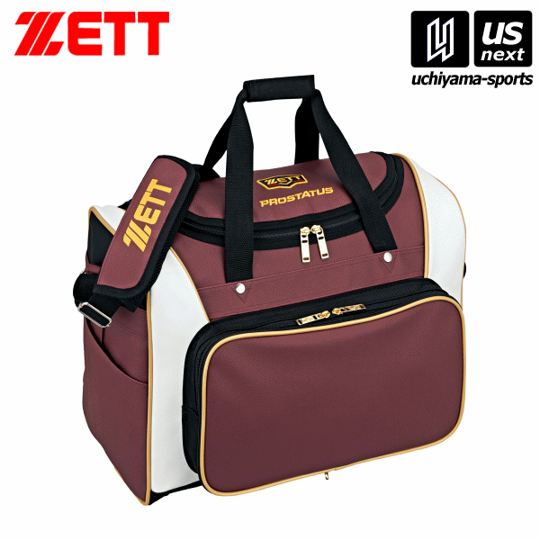 ゼット 野球 プロステイタス セカンドバッグ ショルダータイプ エンジII/ホワイト(BAP520) 2025年継続モデル [取り寄せ] 沖縄配送不可 [自社](メール便不可)(送料無料)