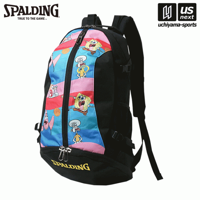 スポルディング バスケットボール バックパック ケイジャー スポンジ・ボブウェーブ 2025年春夏継続モデル 沖縄配送不可 [自社](メール便不可)