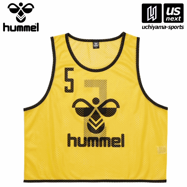 【物価高応援クーポン配布中】ヒュンメル HJK6007Z ジュニアトレーニングビブス(10枚セット) (30)イエロー 2025〜26年秋冬継続モデル 沖縄配送不可 [取り寄せ][自社](メール便不可)