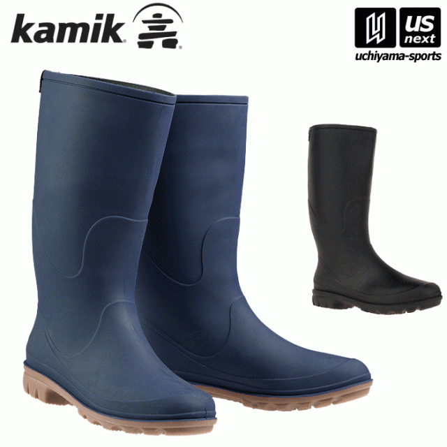 カミック レディース ラバーブーツ ミランダ 2024〜25年秋冬継続モデル 沖縄配送不可 [自社](メール便不可)
