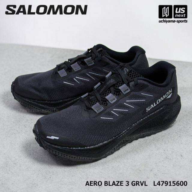 (動画あり) (国内正規品) サロモン SALOMON メンズ グラベルランニングシューズ AERO BLAZE 3 GRVL 2026年継続モデル 沖縄配送不可 [自社](メール便不可)