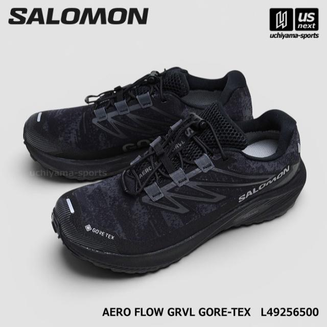 (動画あり) (国内正規品) サロモン SALOMON メンズ グラベルランニングシューズ AERO FLOW GRVL GORE-TEX 2026年春夏モデル 沖縄配送不可 [自社](メール便不可)