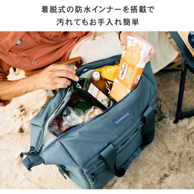 シマノ アウトドア クーラーバッグプロ COOLER BAG PRO Lサイズ 26L BA-001Z 沖縄配送不可 [自社](メール便不可)_4