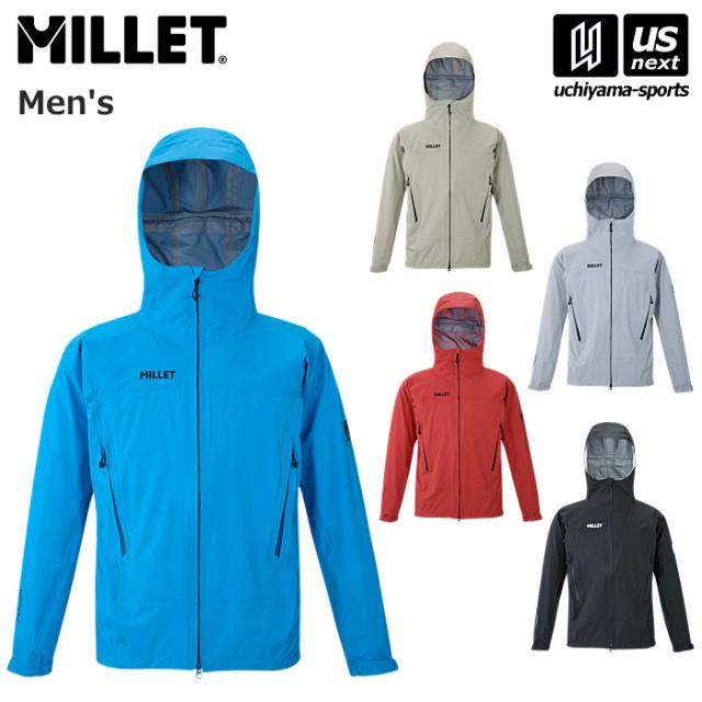 【物価高応援クーポン配布中】ミレー メンズ レインウェア ティフォン ストレッチ ジャケット 2025〜26年秋冬継続モデル 新ロゴ 沖縄配送不可 [自社](メール便不可)