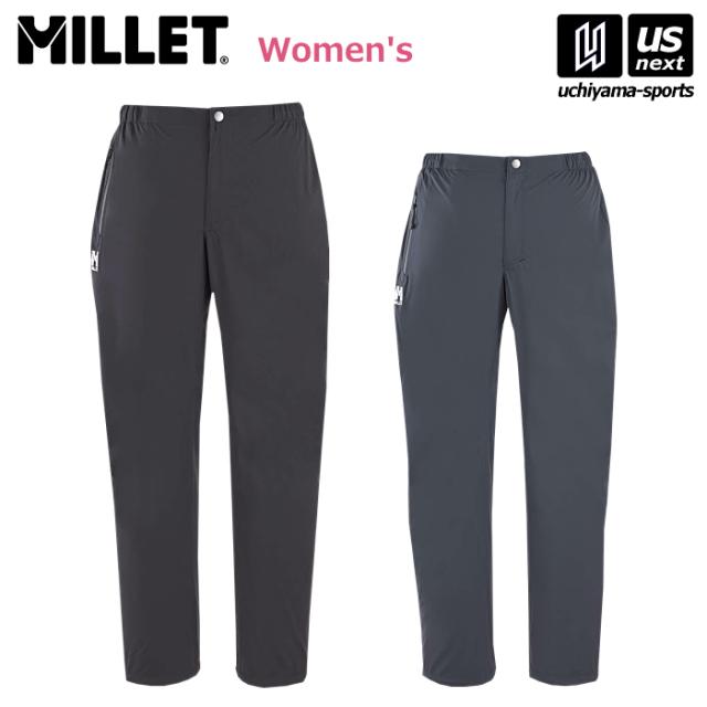 【物価高応援クーポン配布中】ミレー レディース レインウェア ティフォン ストレッチ パンツ 2025〜26年秋冬継続モデル 新ロゴ 沖縄配送不可 [自社](メール便不可)