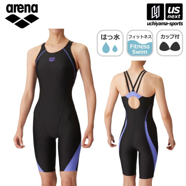 アリーナ 水泳 レディース フィットネス水着 フィットネスワンピーススパッツ ぴったりパッド 2024〜25年秋冬新色  [365日出荷][物流](メール便不可)の通販は