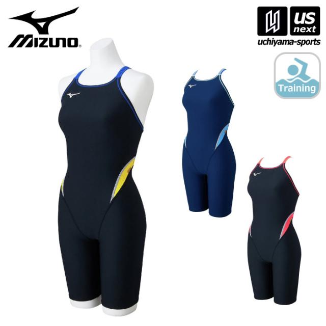 ミズノ 水泳 レディース 競泳練習用水着 エクサースーツ ハーフスーツ 2025年春夏モデル  [365日出荷][物流](メール便不可)の通販は 6,494円